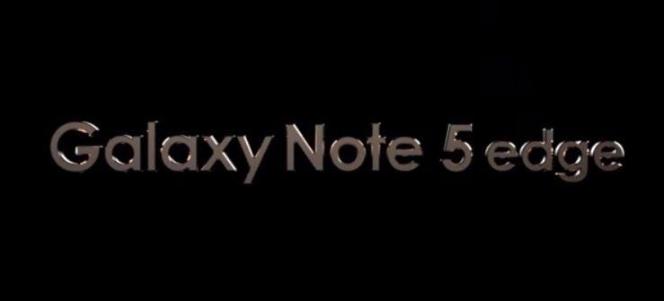 Samsung Galaxy Note 5 Logo - Galaxy Note 5 Edge concept design looks amazing in video teaser