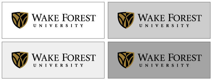 Neutral Color Logo - Logo | Web Style Guide | Wake Forest University