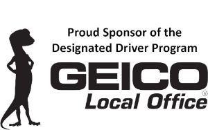 Black GEICO Logo - GEICO Designated Driver Program. Bon Secours Wellness Arena