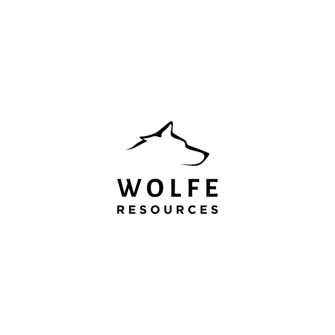 Simple Wolf Logo - Create a simple but stylish wolf logo for Wolfe Resources by makmoer ...