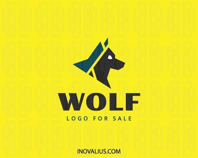 Black and Blue Wolf Logo - Wolf Logo Design For Sale | Inovalius