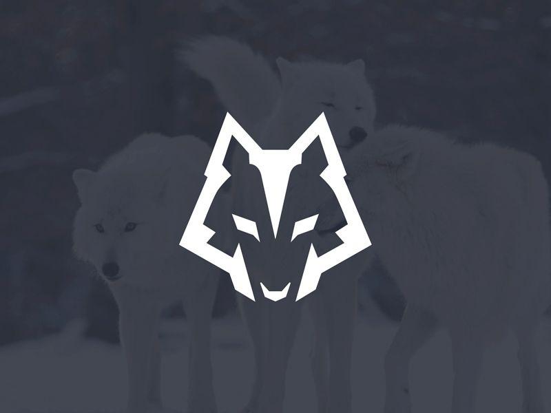 Simple Wolf Logo - Alcohol Inks on Yupo | Design | Logos, Logo design, Wolf