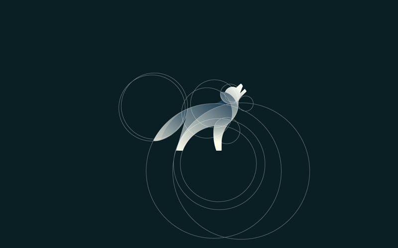 Simple Wolf Logo - Animal Artwork: Elegant logo designs inspired by nature | Art and ...