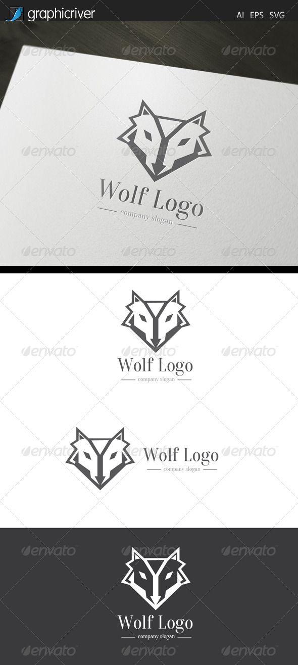 Simple Wolf Logo - Wolf Logo | www.Moderngentz.com | Your Template Resource | Photoshop ...