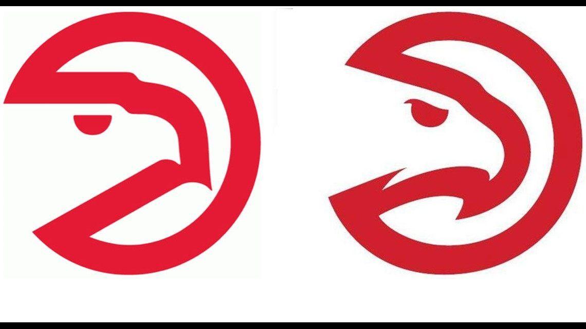 Hawks Logo - Atlanta Hawks logo history | 11alive.com