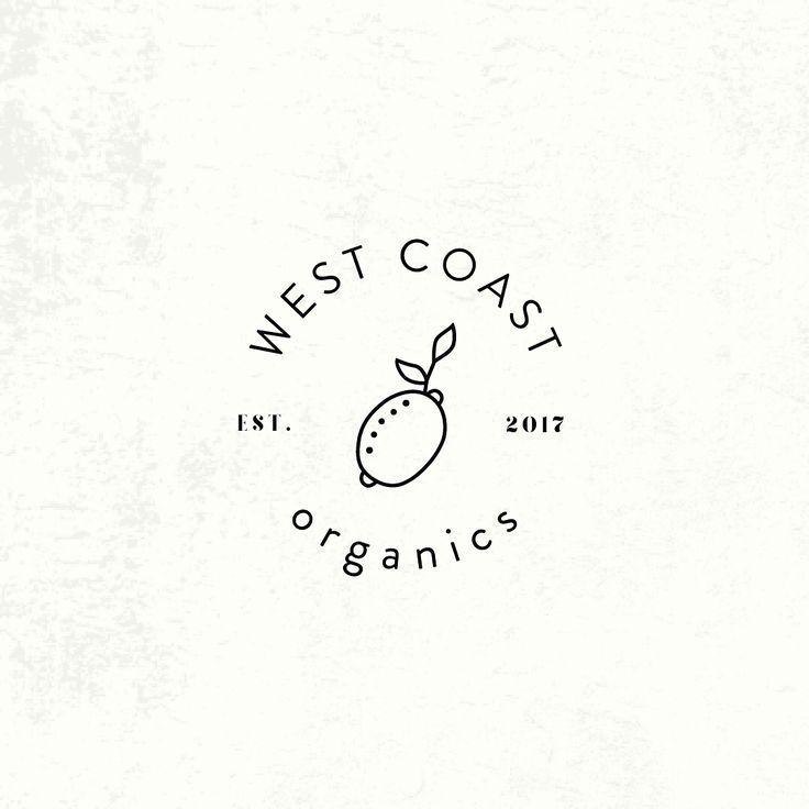 Neutral Color Logo - adorably simple logo design | organic food graphic design, line art ...