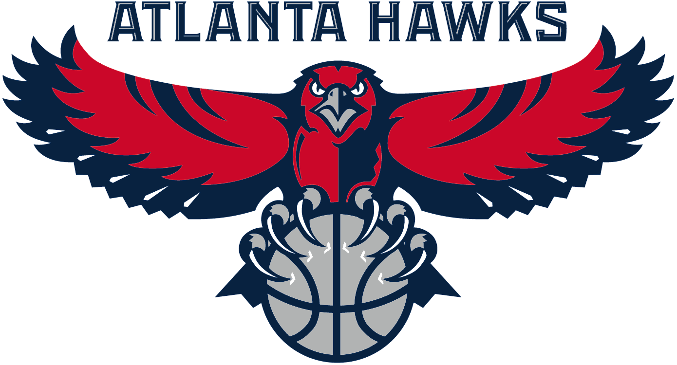Atlanta Hawks Logo - Atlanta Hawks Primary Logo - National Basketball Association (NBA ...