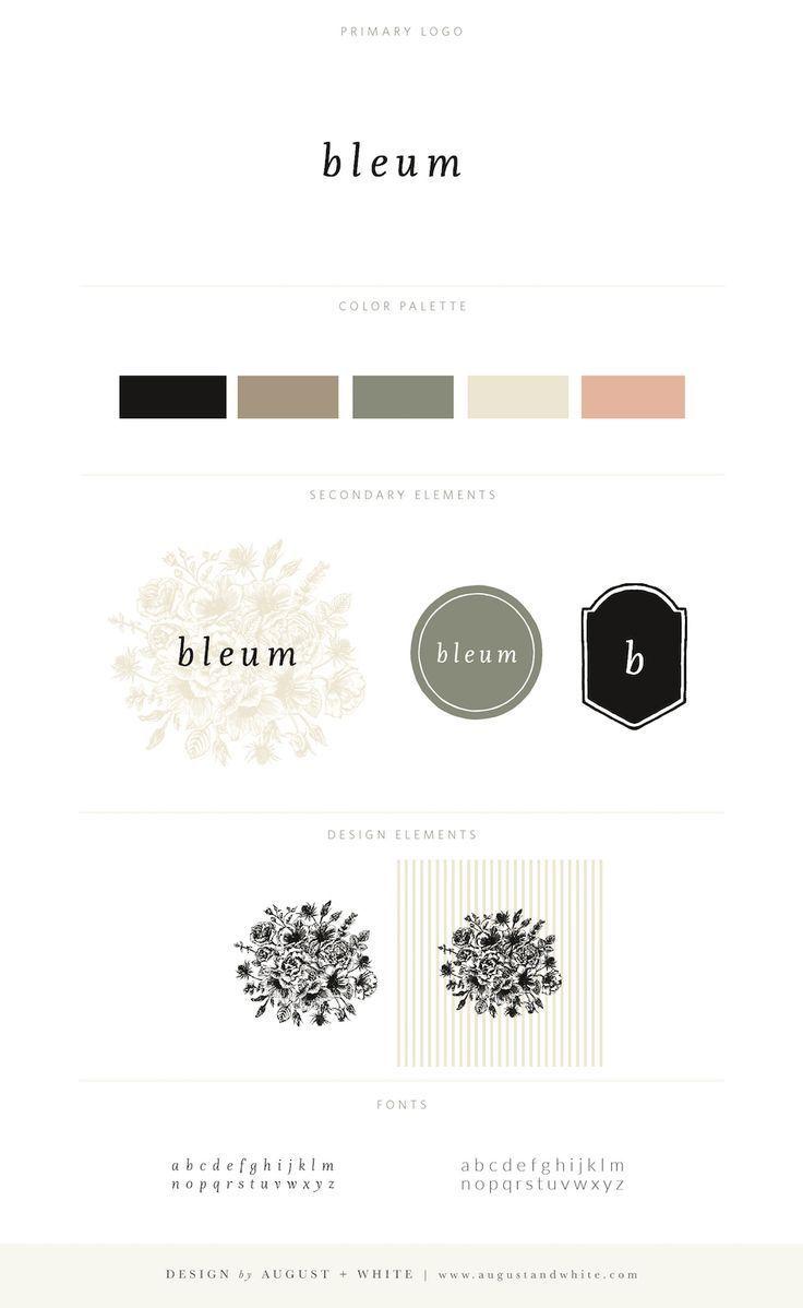 Neutral Color Logo - Brand Reveal: Bleum | drawing | Pinterest | Branding design, Logo ...