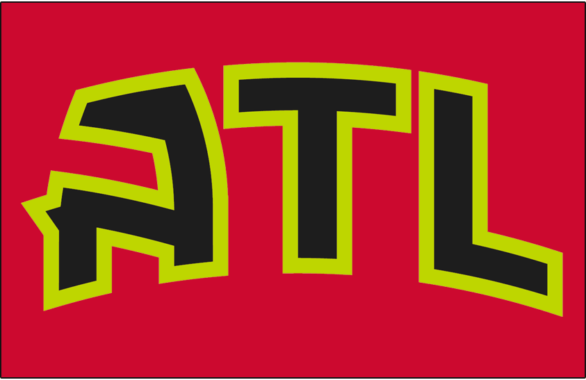 Atlanta Basketball Logo - Atlanta Hawks Jersey Logo - National Basketball Association (NBA ...