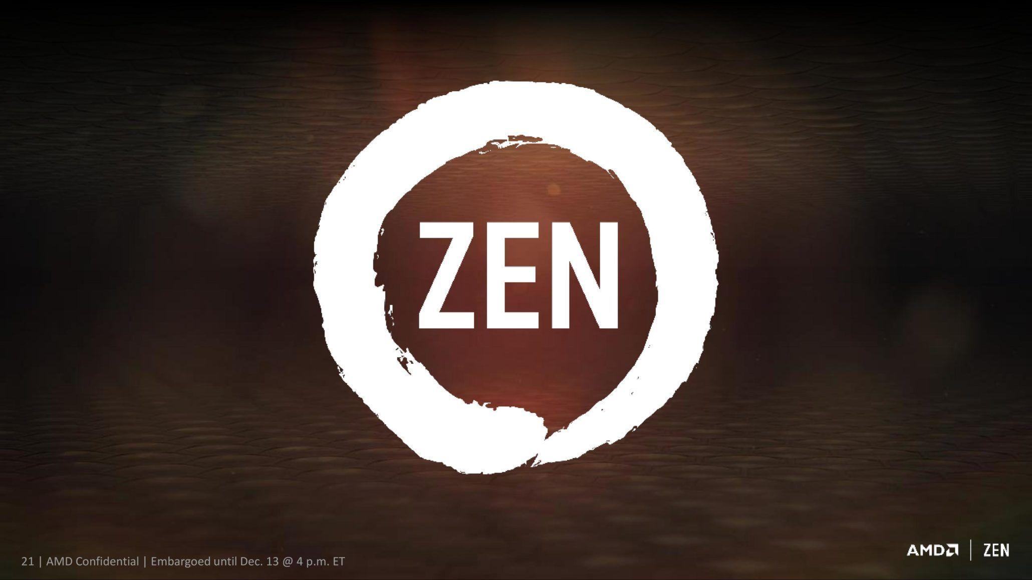 Zen AMD Logo - AMD ZEN Architecture For RYZEN and Naples Processors To Last 4 Years