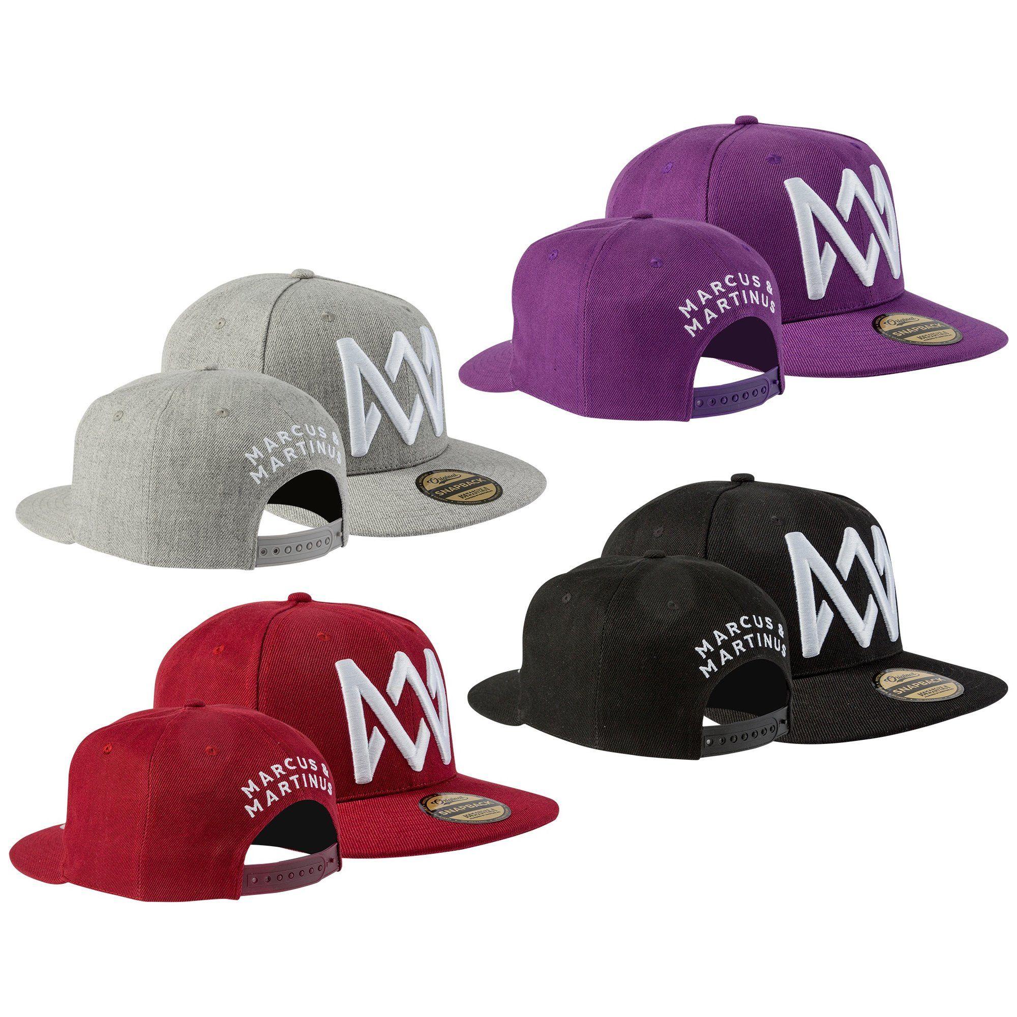 Purple Grey and Red Logo - Marcus & Martinus Snapback | Red · Purple · Black · Grey – MMstore.com