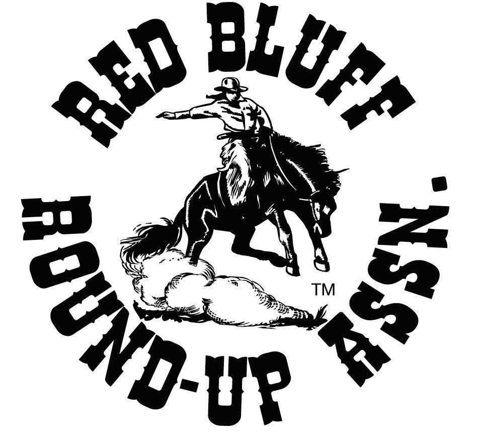 Red and Black Western Logo - Red Bluff Logo Rodeo Hall of Fame