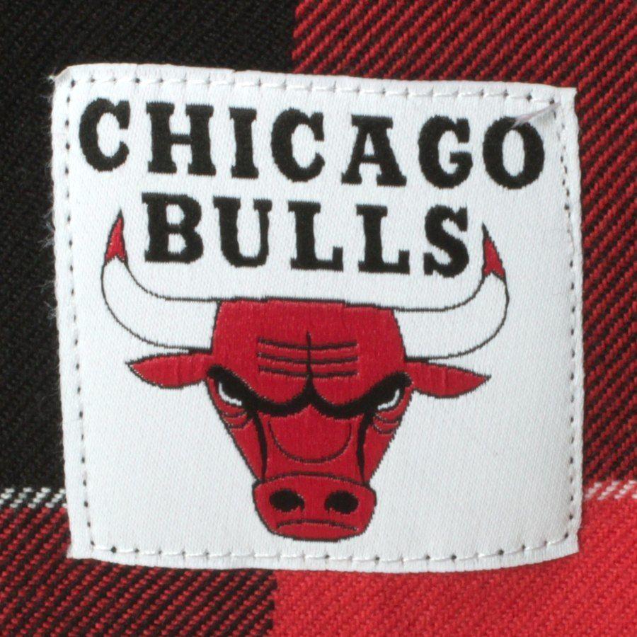 Red and Black Western Logo - Men's Chicago Bulls Levi's Red/Black Buffalo Western Long Sleeve ...