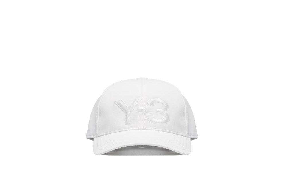 White Y Logo - Adidas X Y 3 Logo Cap White DY9345
