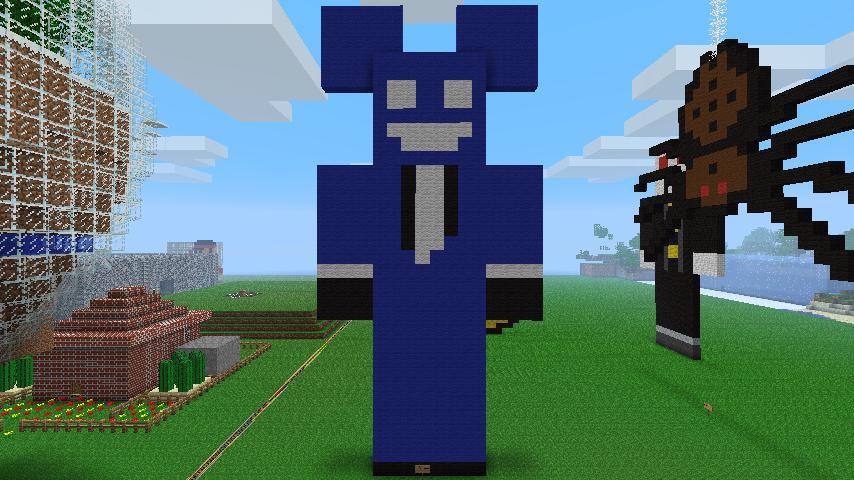 Minecraft Deadmau5 Logo - Deadmau5 Statue Minecraft Blog