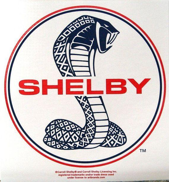 Red Shelby Logo - If this logo was needed to be in a smaller size it may not work well ...