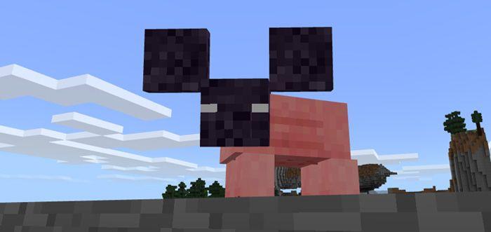 Minecraft Deadmau5 Logo - Deadmau5 Pig Resource Pack | Minecraft PE Texture Packs