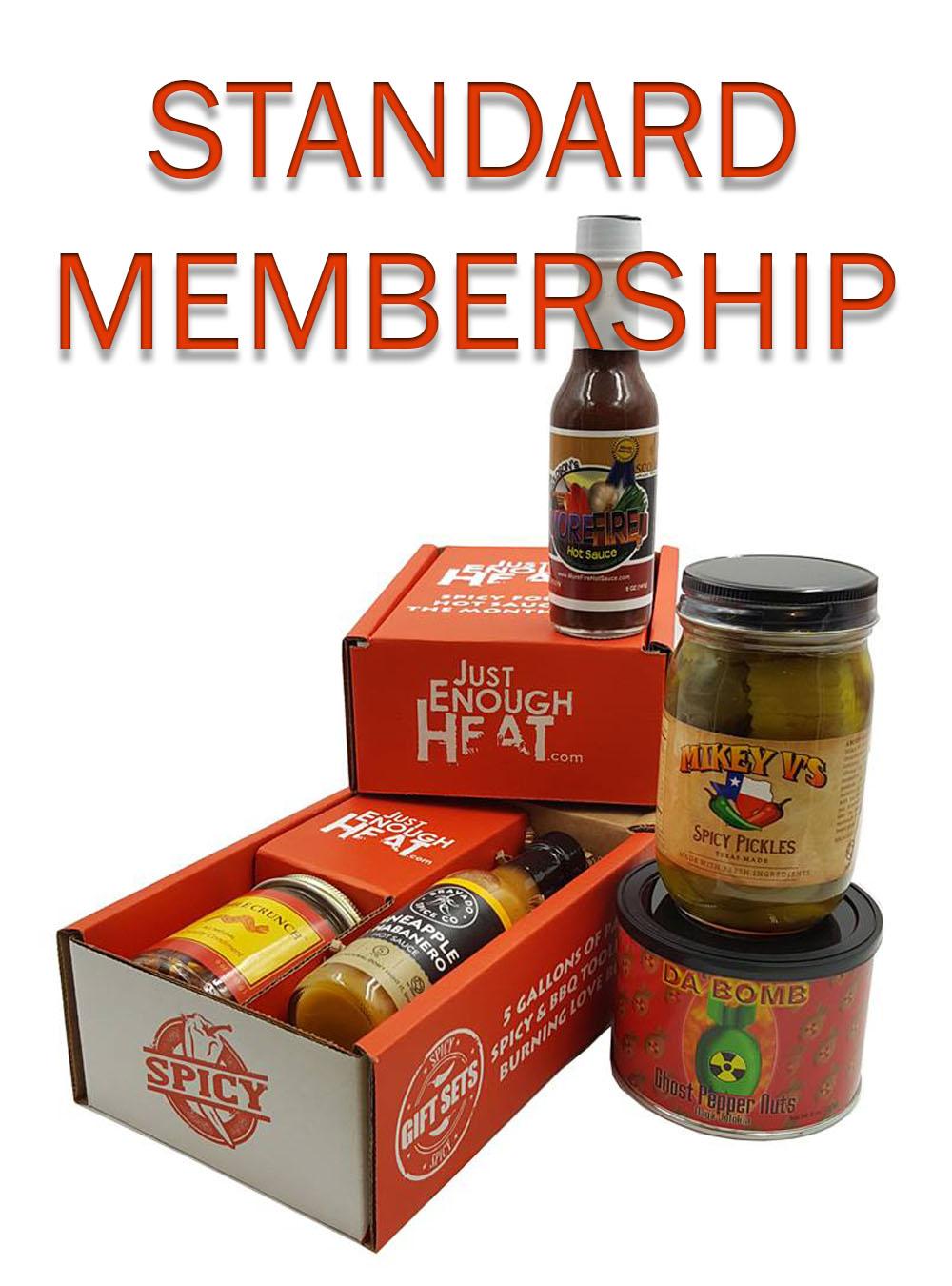 Hot Sauce Food Logo - Spicy Food & Hot Sauce of the Month Club - Just Enough Heat