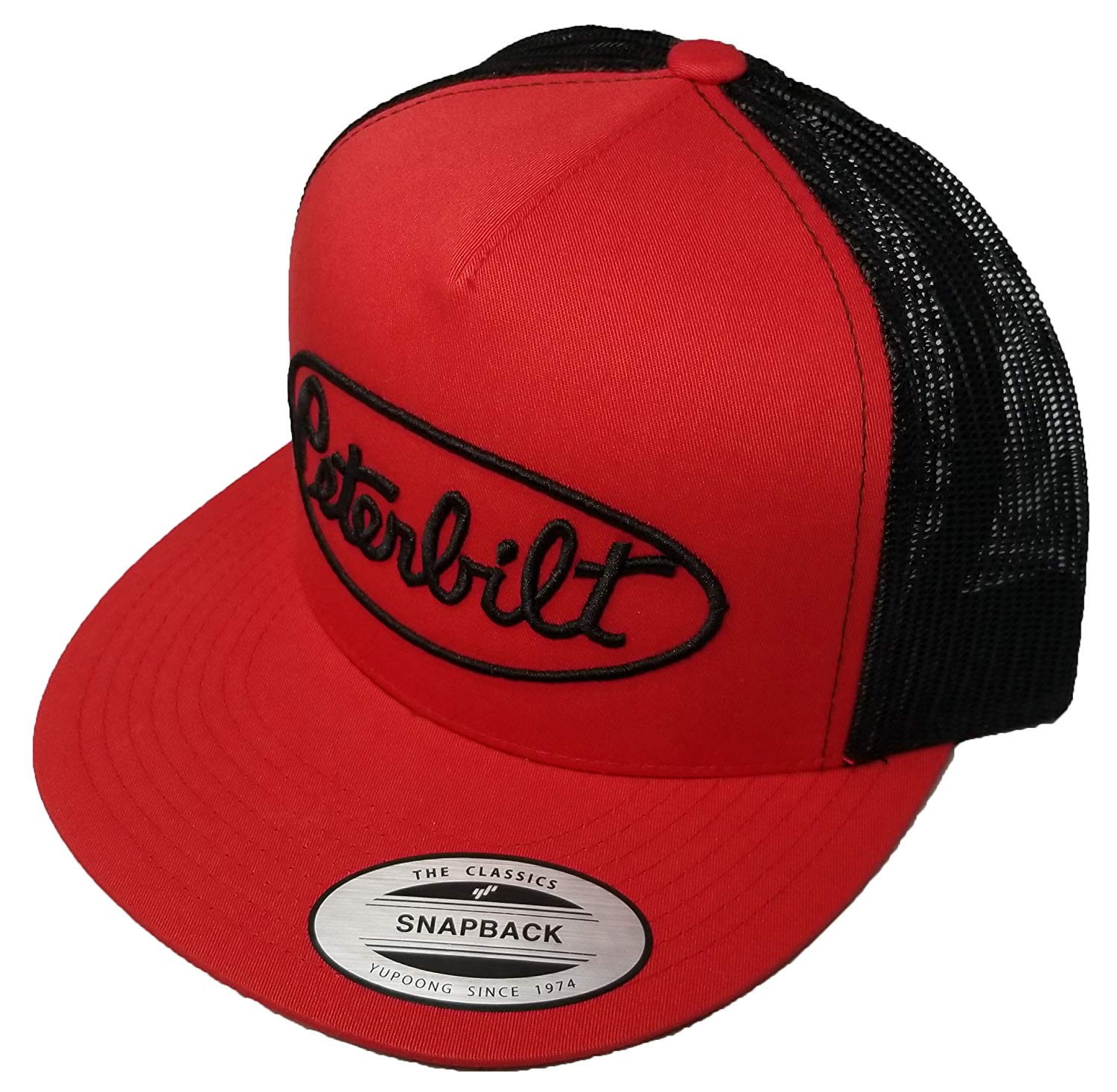 Peterbilt Logo - Amazon.com: Yupoong Peterbilt Logo Emblem Hat Cap Adult Adjustable ...