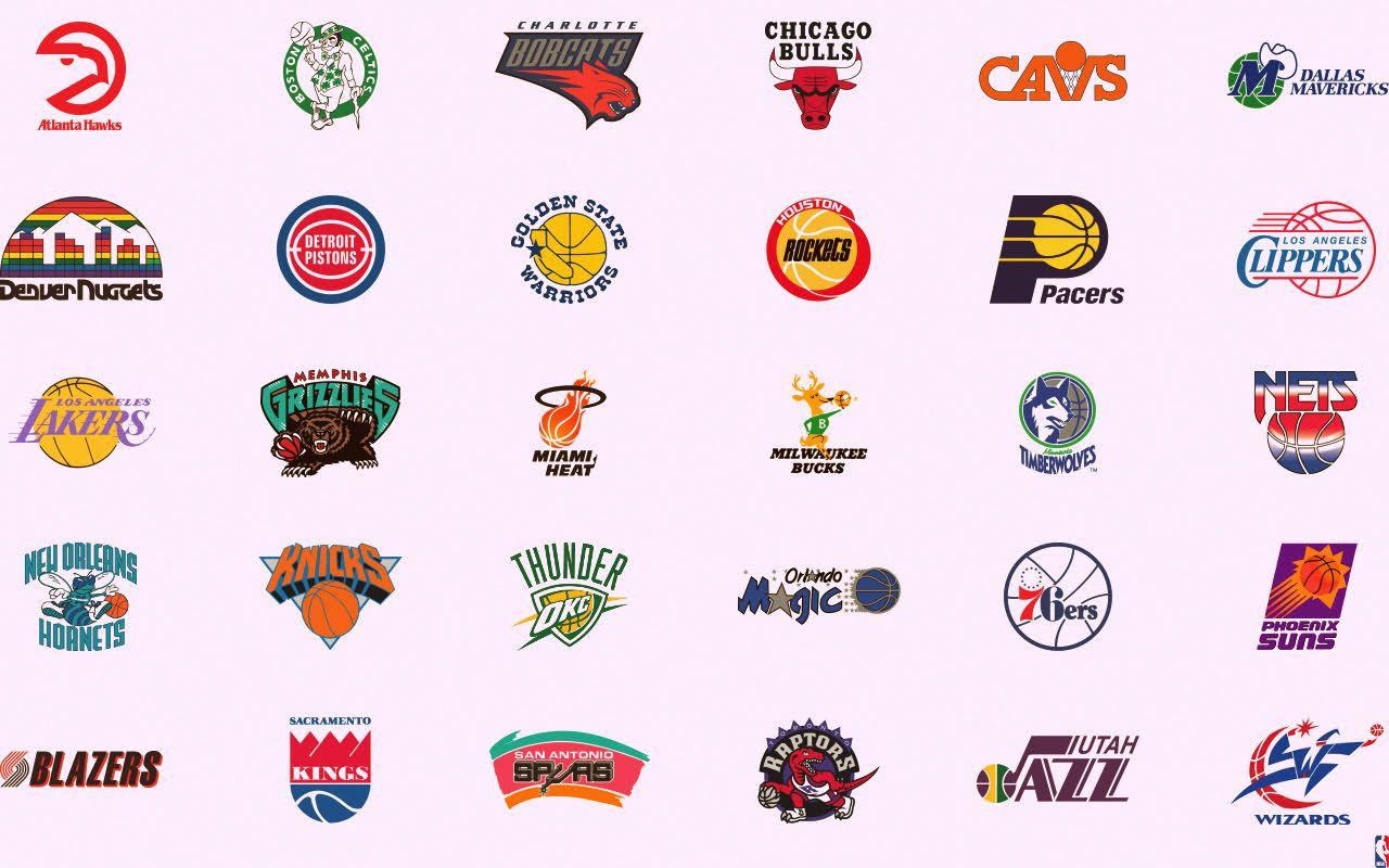 Old Basketball Logo - all logos here: NBA Logos