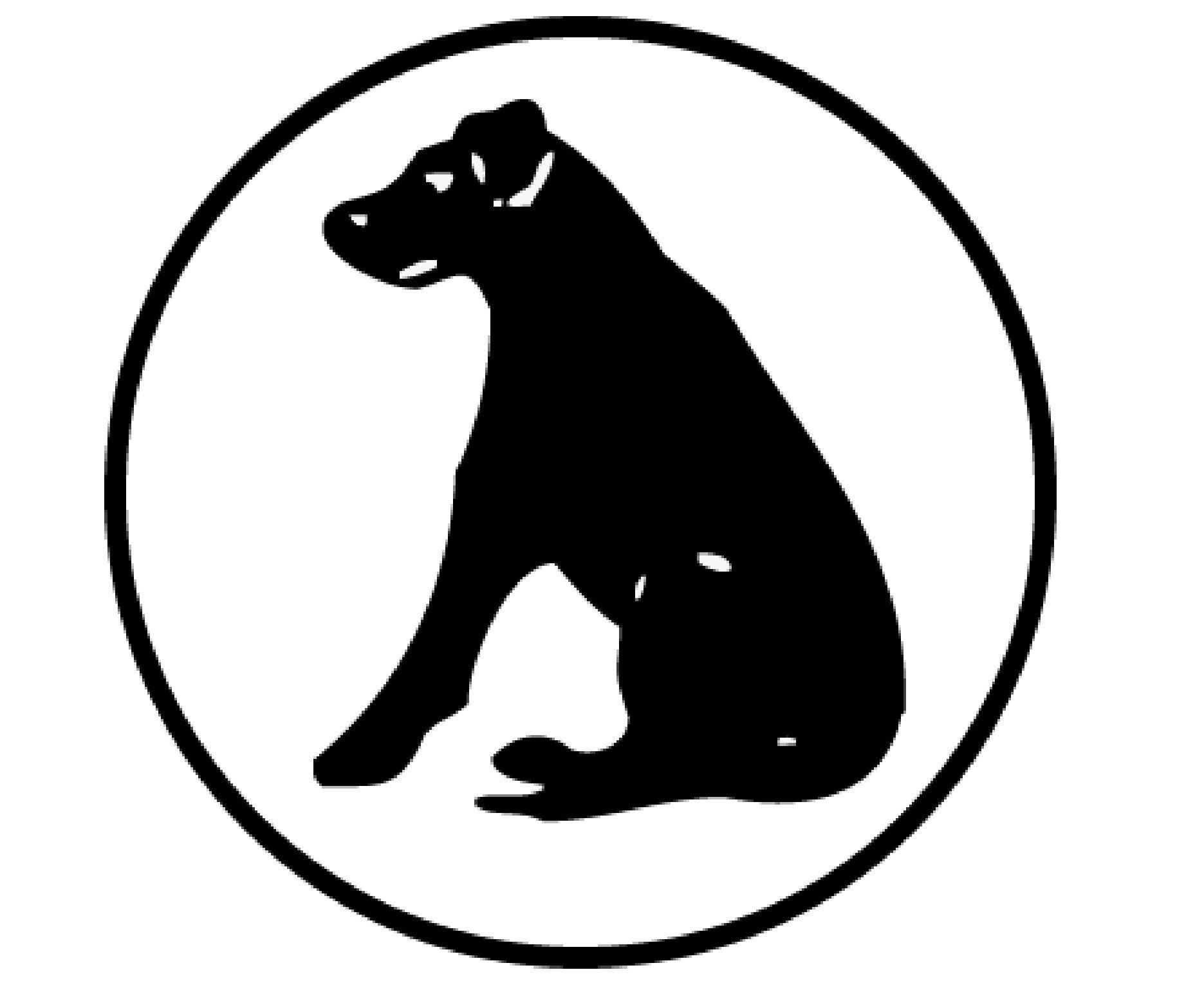 Black and White Dog Logo - The Black Dog Freehouse - Old Strathcona