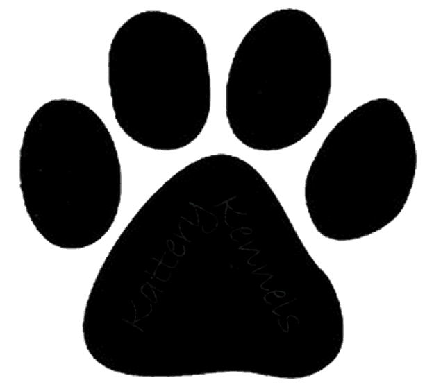 Black and White Dog Logo - Dog paw Logos