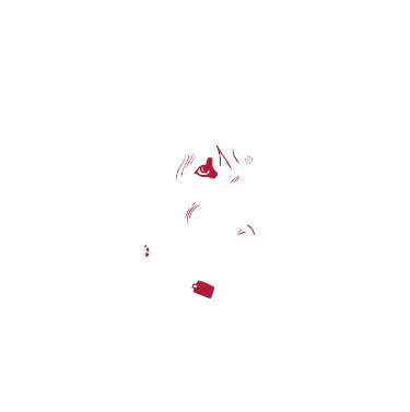 Black and White Dog Logo - Houston Dog Ranch Boarding, Daycare, and Training in Houston