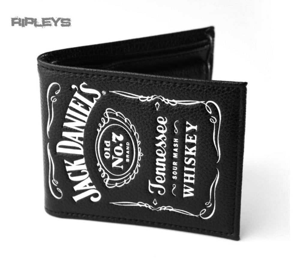 Old Black Scale Logo - Official JACK DANIELS Wallet BIFOLD OLD NO. 7 Classic White Logo Gift