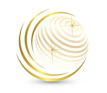 Disin Gold Globe Logo - Design Free Logo: 3D Globe Online Logos