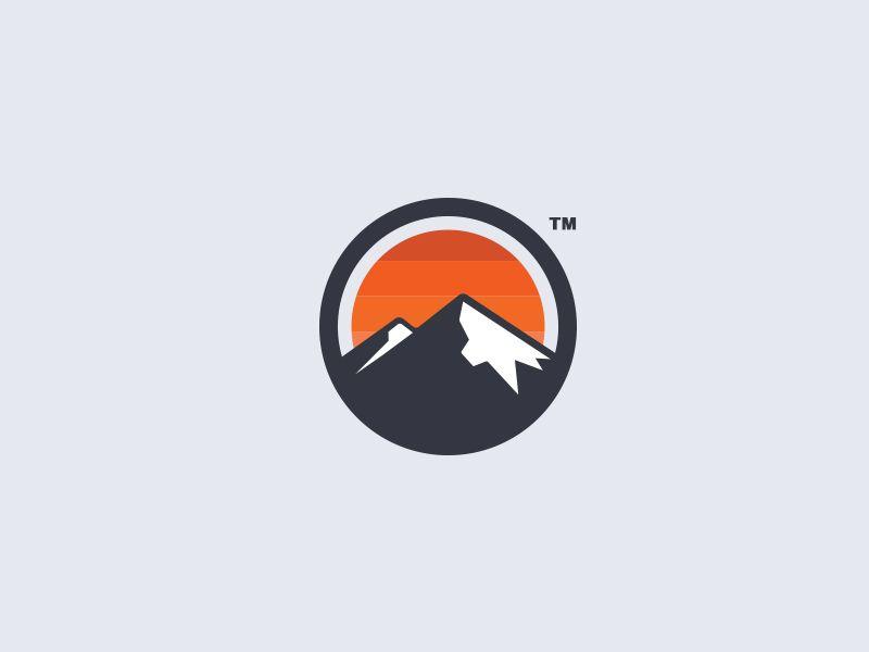 Circle Mountain Logo - Mountain Logo: 35 Creative Logo Designs for Your Inspiration