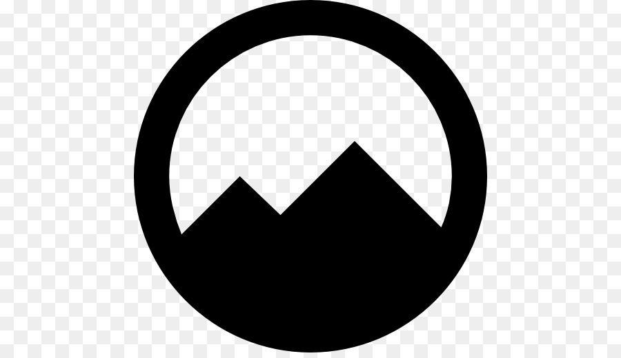 Black Mountain in Circle Logo - Computer Icons Mountain Circle - mountain png download - 512*512 ...