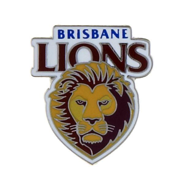 Brisbane Lions Logo - Brisbane Lions Logo Metal Pin Badge | Wear Your Pride