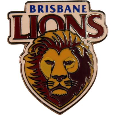 Brisbane Lions Logo - Afl Fangear Brisbane Lions Logo Pin - £16.29