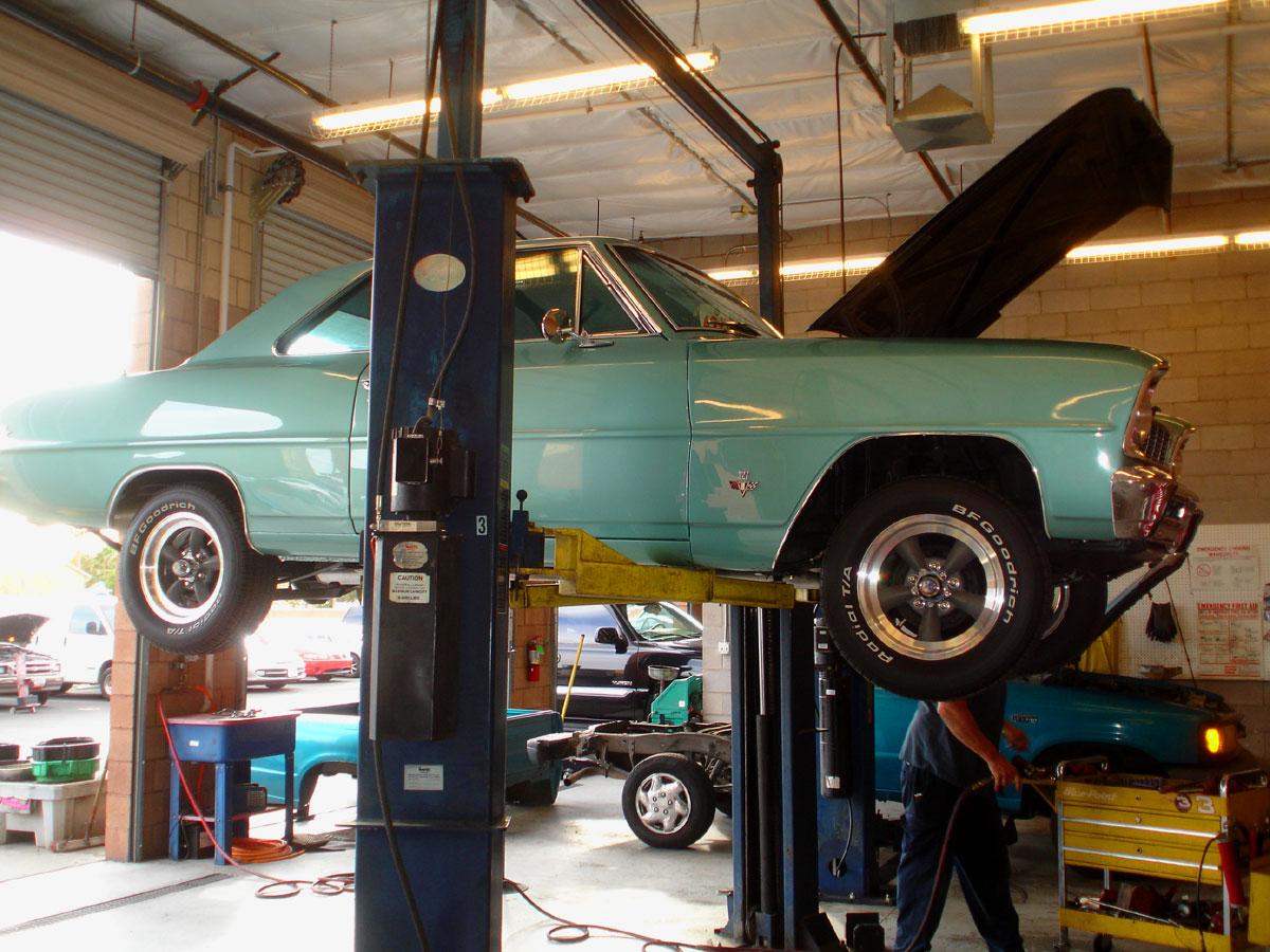 Old School Mechanic Shop Logo - Sun Valley Automotive Las Vegas: Hot Rods & Classic Cars