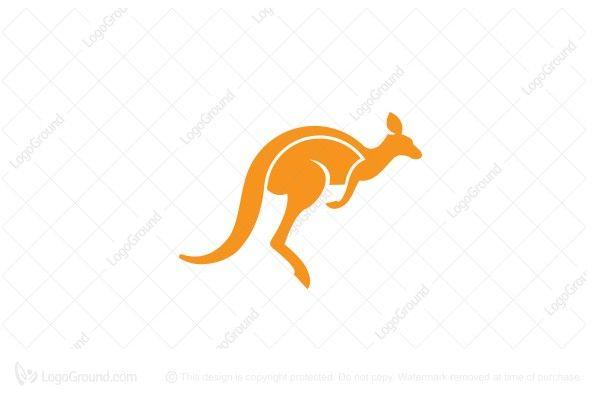 Red Kangaroo Logo - Kangaroo Logo Design Logo