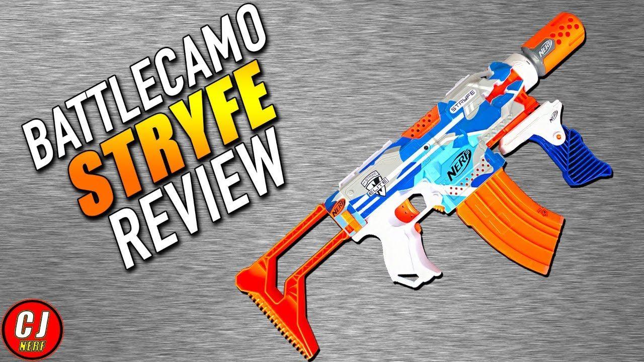 Camo Nerf Logo - Nerf Battle Camo Stryfe NEW Unboxing & Review