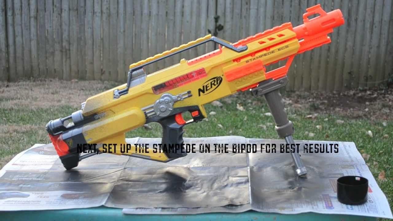 Camo Nerf Logo - How To Spray Paint A Nerf Gun - YouTube