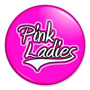 Pink Button Logo - Pink Ladies Artwork 25mm 1
