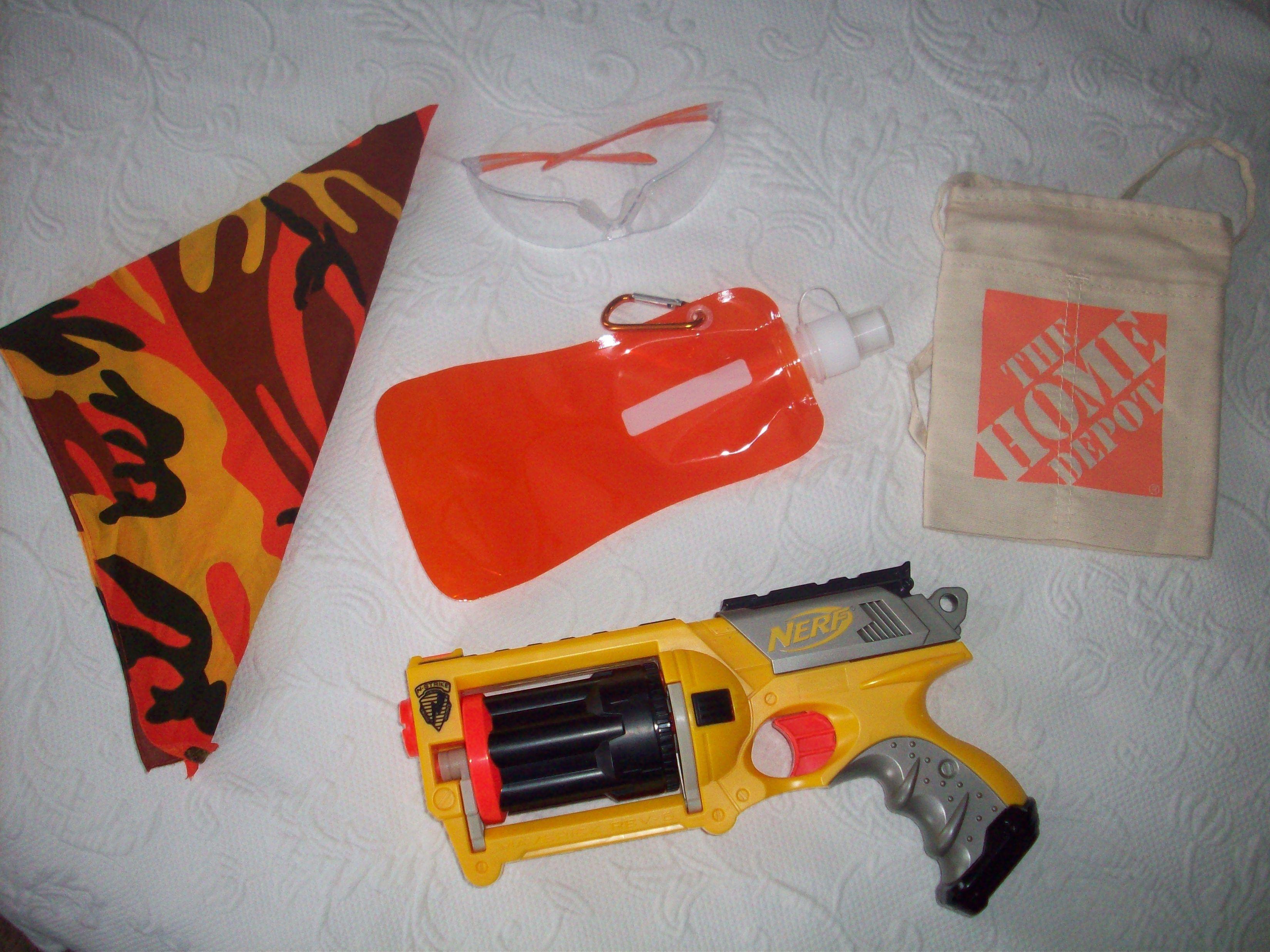 Camo Nerf Logo - Nerf party goodie bags Nerf gun ToysRUs during 40% off