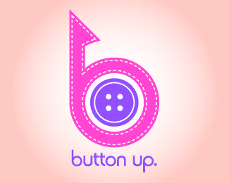 Pink Button Logo - Button Up Designed by JonSummerfield | BrandCrowd