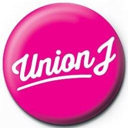Pink Button Logo - UNION J - pink logo Badge | Button | Sold at EuroPosters