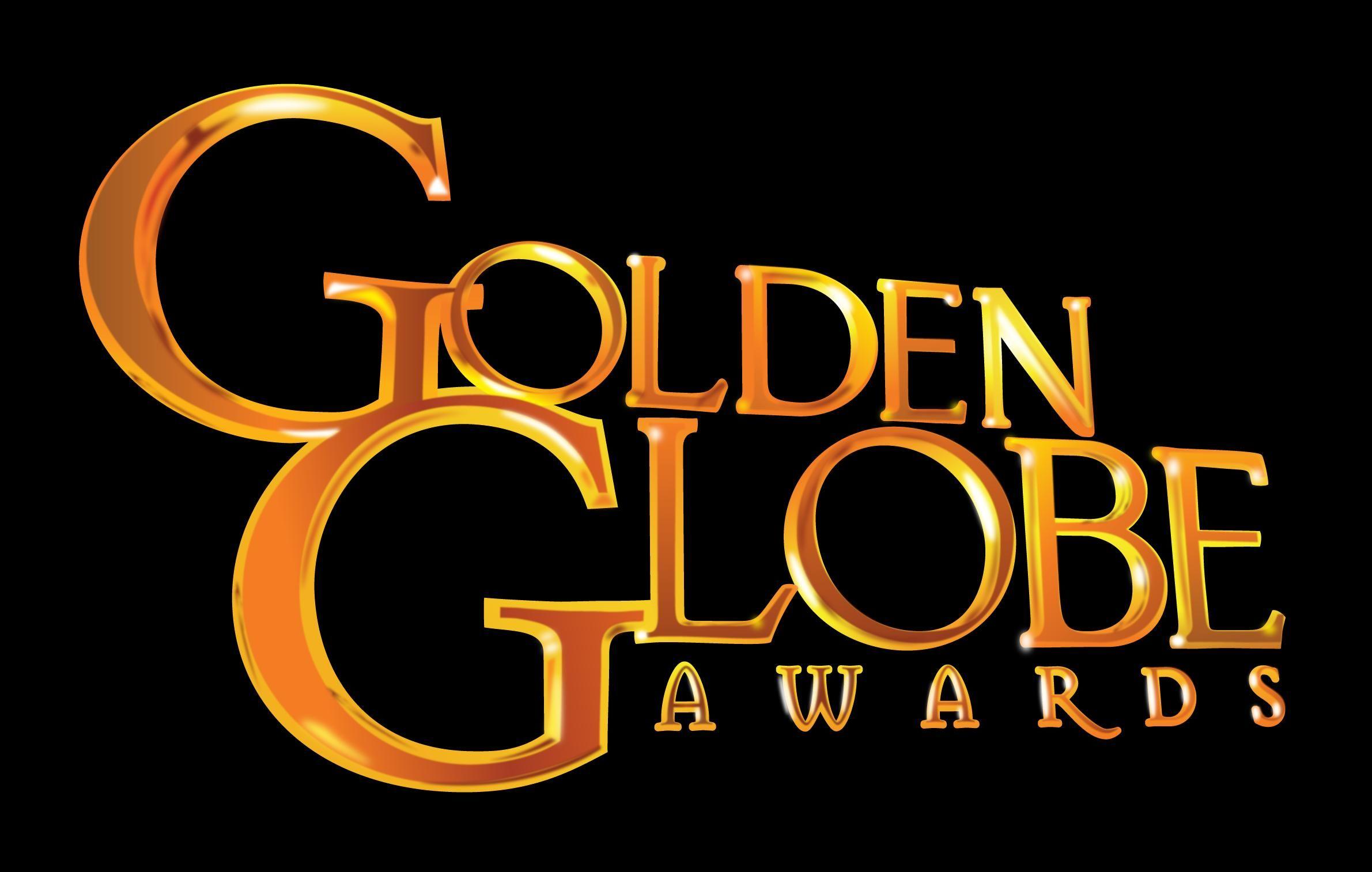 Gold Globe Logo - Golden Globe Logo Black Large