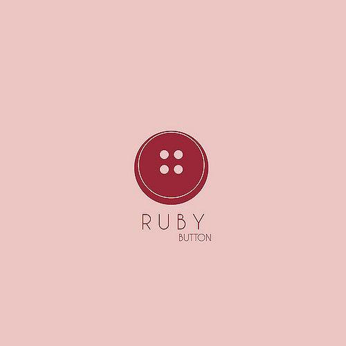 Pink Button Logo - Ruby Button Logo Design | Initial branding idea for a new ha… | Flickr