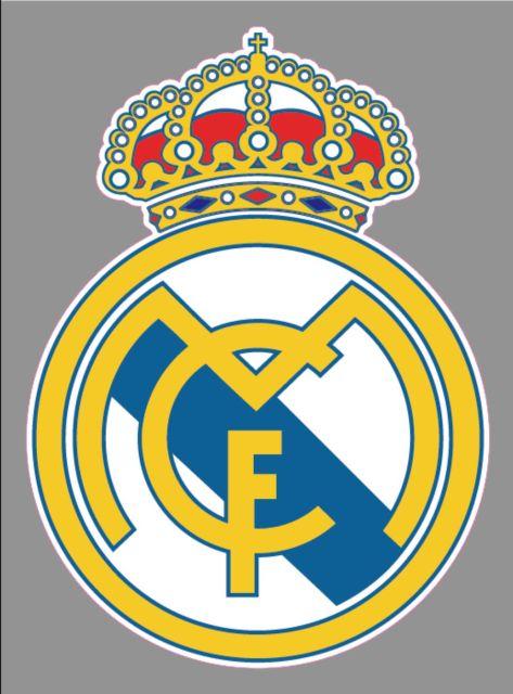 Real Madrid Logo - Real Madrid FC Logo 6 Vinyl Decal Bumper Window Sticker