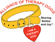 Therapy Dog Logo - Alliance of Therapy Dogs - Nationwide Therapy Dog Association