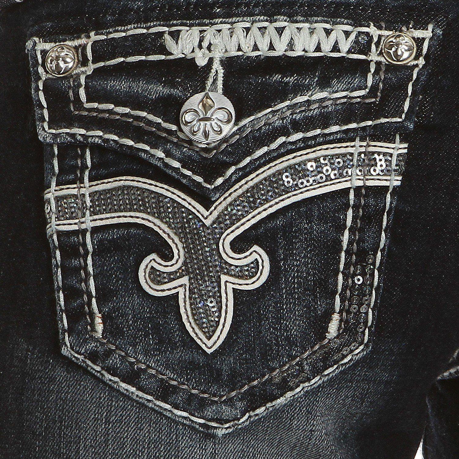 Rock Revival Logo - Rock Revival Women''s Manisa Boot Cut Jeans