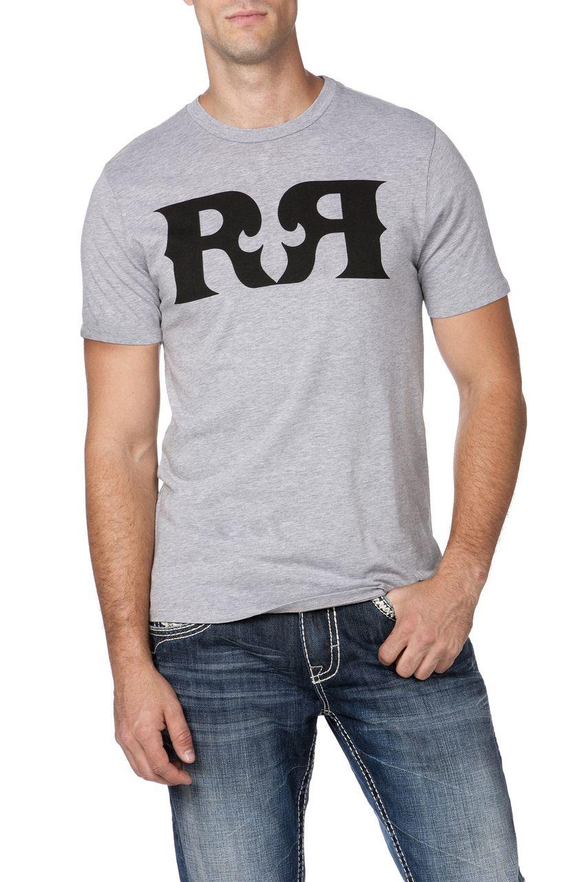 Rock Revival Logo - Heather Grey Rock Revival Logo T-Shirt - Rock Revival | Men's Rock ...