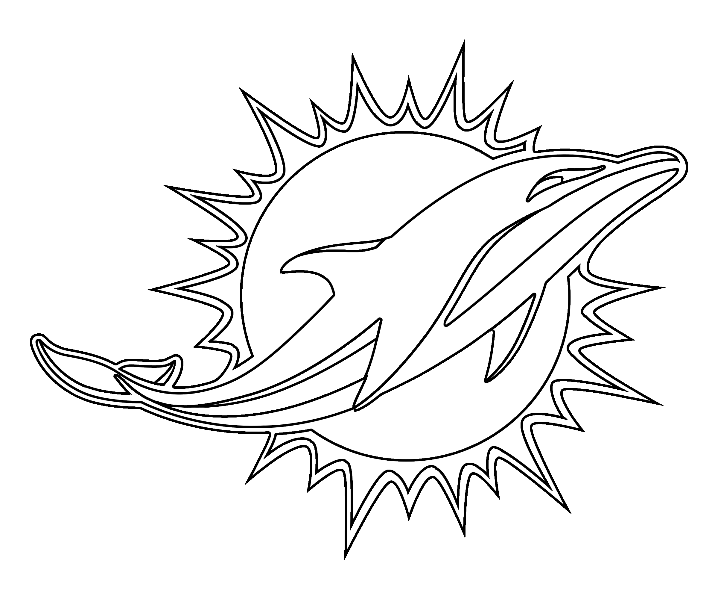 NFL Dolphins Logo - Miami Dolphins Logo PNG Transparent & SVG Vector - Freebie Supply