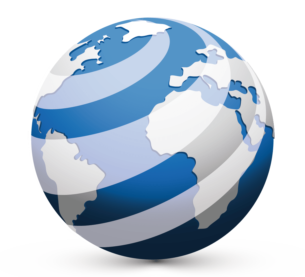 Globe Logo - Design Free Logo: Online 3D Globe Logo Template