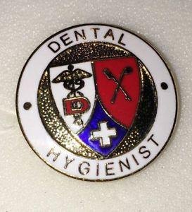 Dental Hygienist Logo - Dental Hygienist Lapel Pin RDH Prestige Medical Emblem Pins NOS | eBay